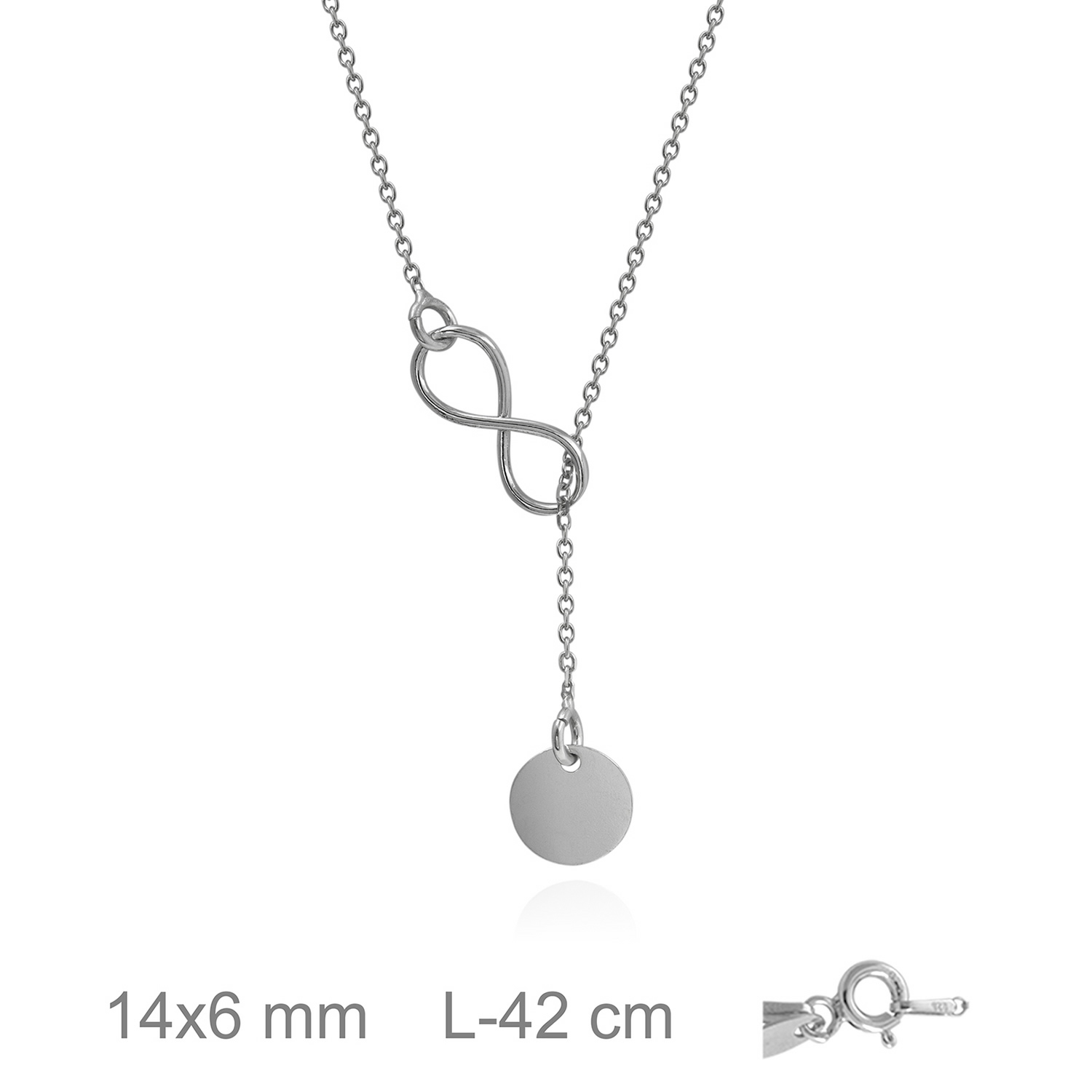 Gargantilla Infinito Chapa