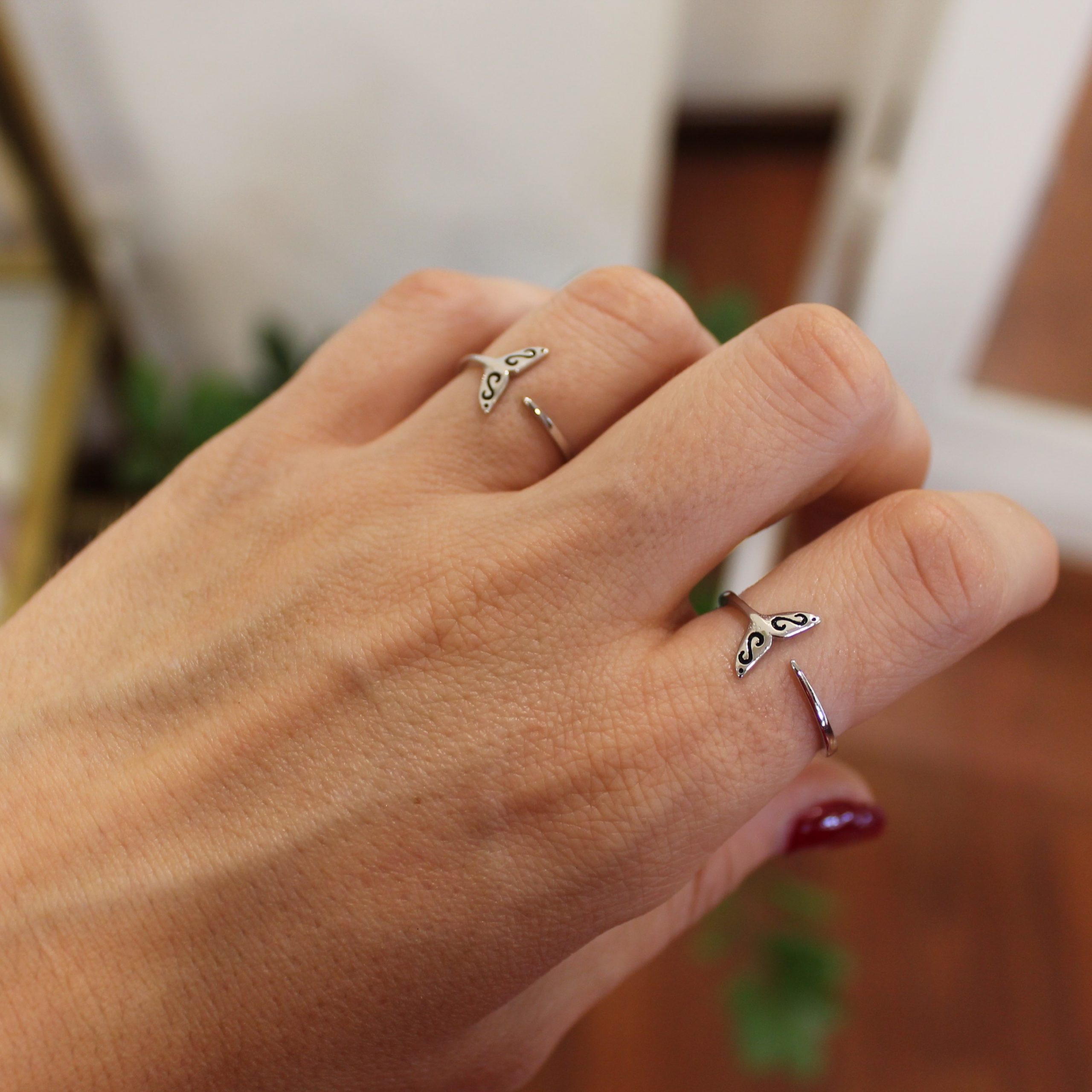 Anillo Ballena Tribal - Imagen 3