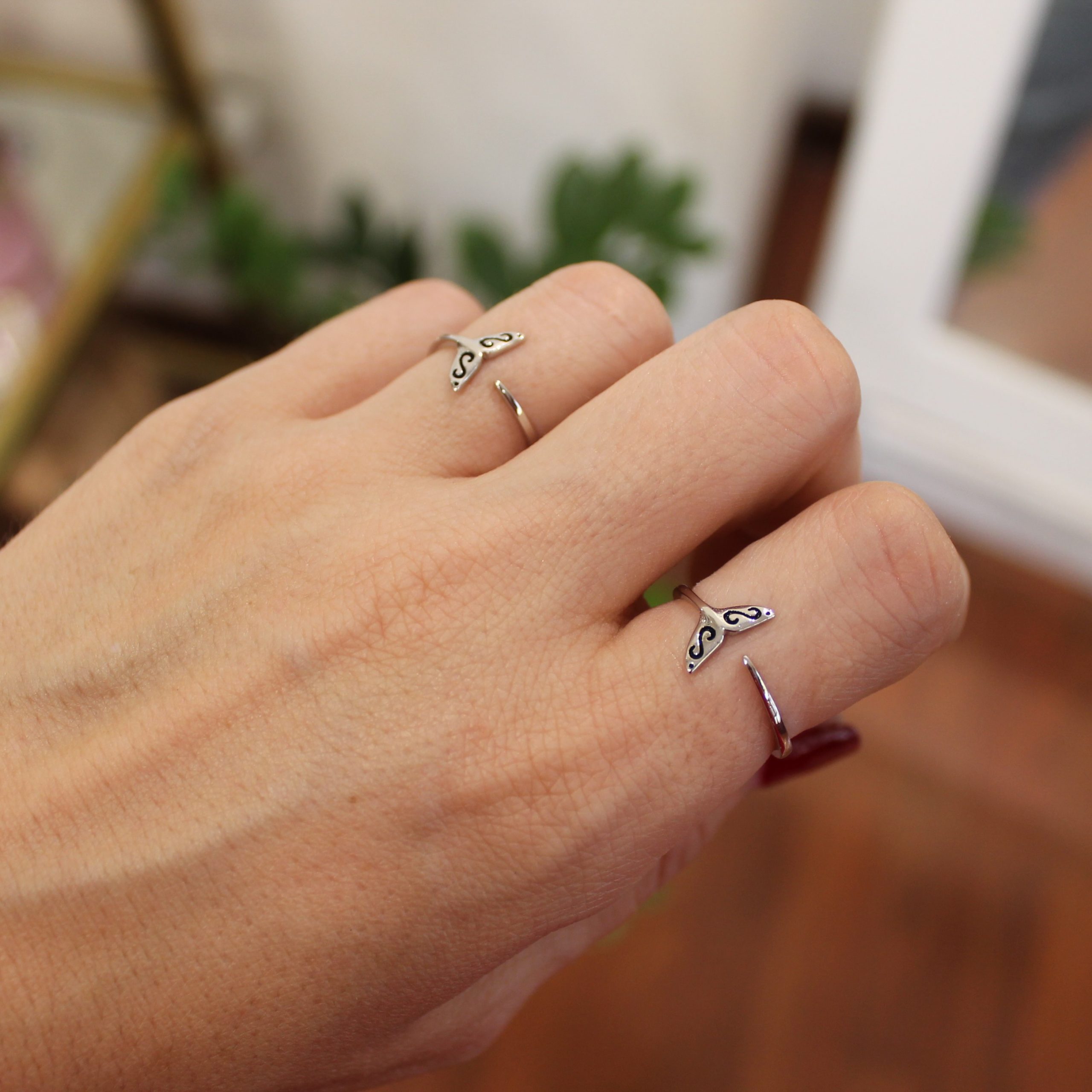 Anillo Ballena Tribal - Imagen 4