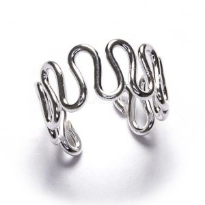 Anillo Pie Zig-Zag