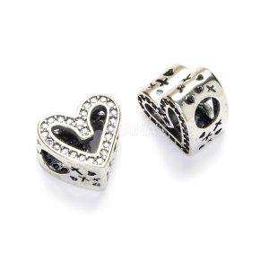 Charms Corazón Circonita