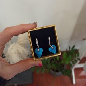 Aros Piedra Turquesa