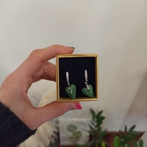 Aros Piedra Verde
