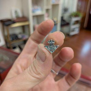 Charm Real Betis Balompié en plata 925 – Sin esmalte