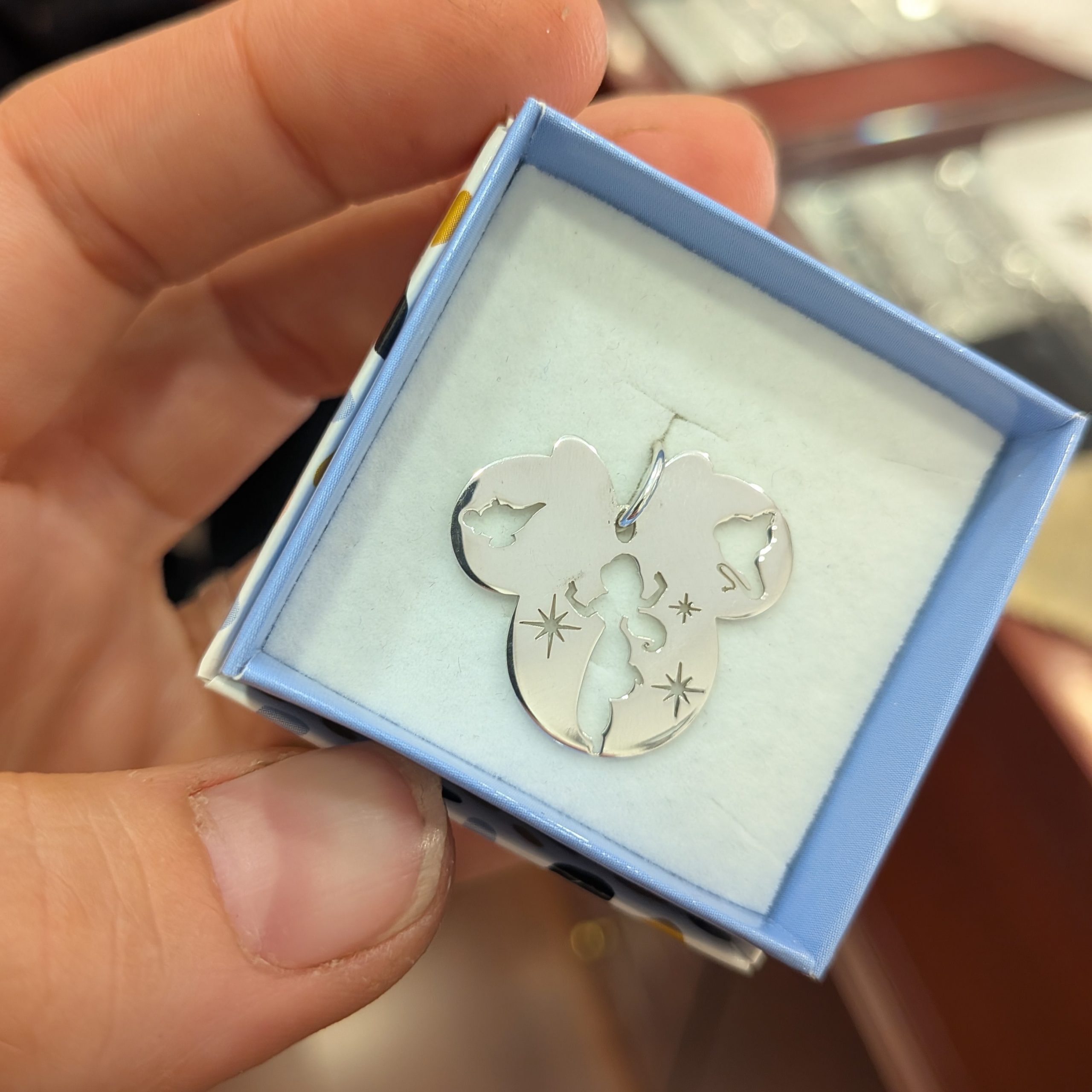 Colgante Minnie Jasmine Aladdin Plata