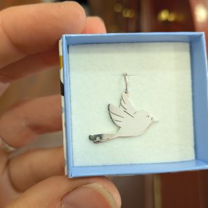 Colgante Pájaro Plata 925
