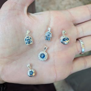 Colgante Ojo Turco Nazar en Plata de Ley 925 – Varios Modelos